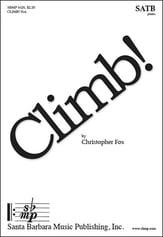 Climb! SATB choral sheet music cover